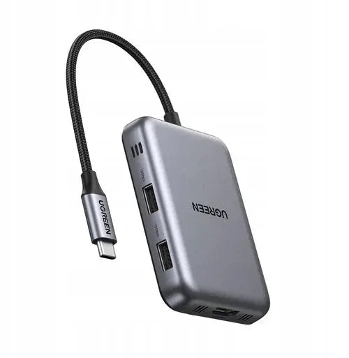 UGREEN Magnetic 7-in-1 USB-C Hub (Model 65759) — 4K@60Hz HDMI, 10Gbps USB Data, SD/TF Reader & 100W PD Charging TeckPot