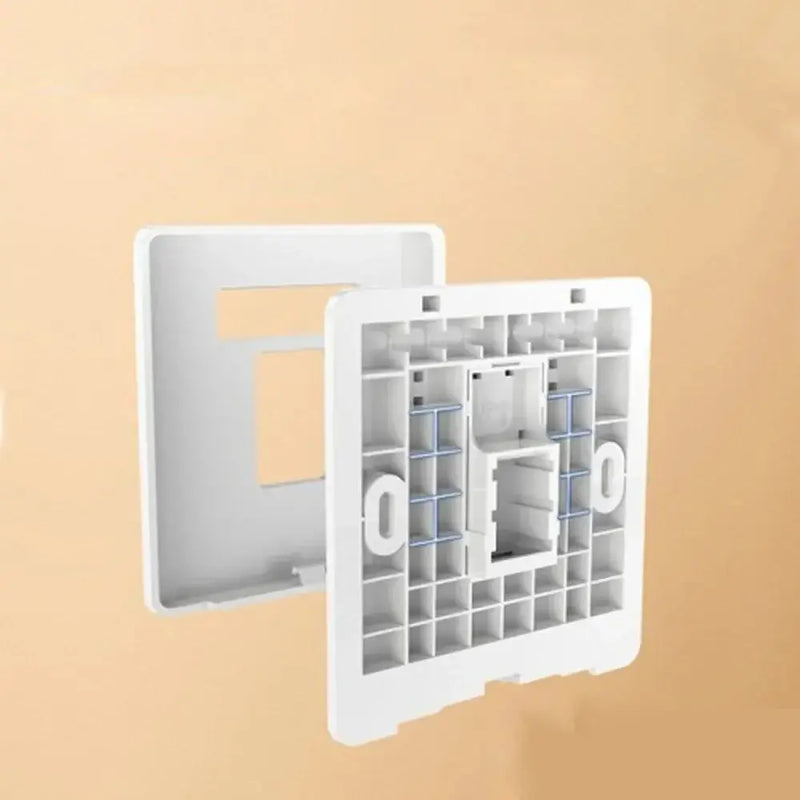UGREEN Dual Port Wall Plate 2-Port Keystone Faceplate Standard RJ45 Cat6 Cat5e Ethernet Audio Video HDMI Jack Home (80182) Ugreen