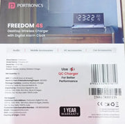 Portronics Freedom 4S Desktop Wireless Charger (15W, Black) Portronics
