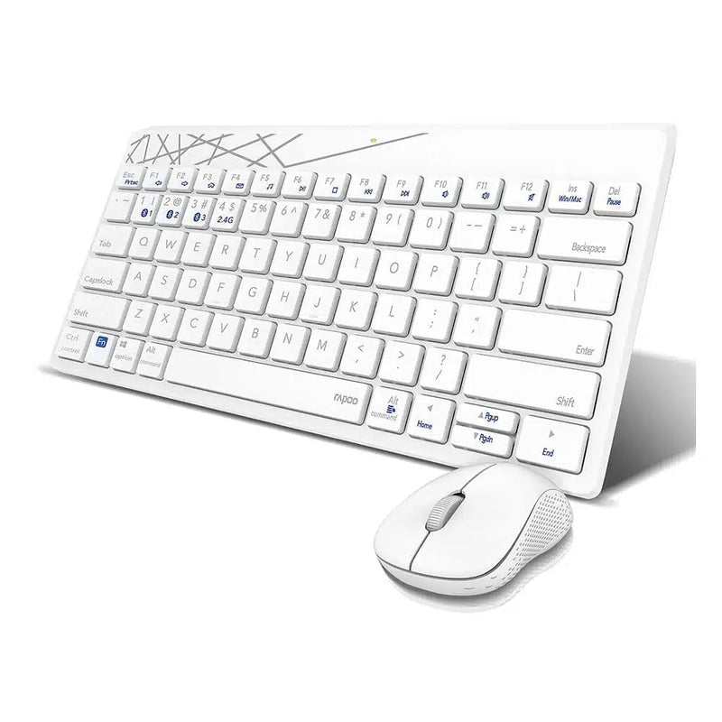 Rapoo 8000M Multi-mode Wireless Keyboard & Mouse Combo