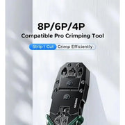 UGREEN RJ45 Crimping Tool NW304 (35971) – 3-in-1 Ethernet Cable Crimper, Cutter & Stripper for CAT5/CAT6/CAT7/CAT8 TeckPot
