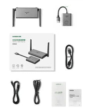 UGREEN 50M Wireless HDMI VGA Extender Transmitter Receiver 1080P 60Hz 5GHz Long Range Display Adapter Kit 50633A Ugreen