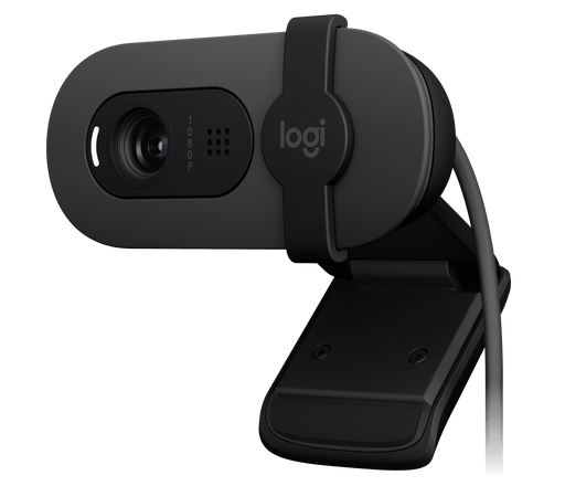 Logitech Brio 100 Full HD Webcam – Graphite