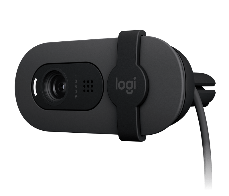 Logitech Brio 100 Full HD Webcam – Graphite