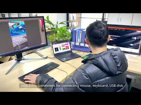 CABLETIME 4-in-1 USB-C to Dual HDMI MST Hub, 8K@30Hz and 100W PD – product image 2 | CB70G