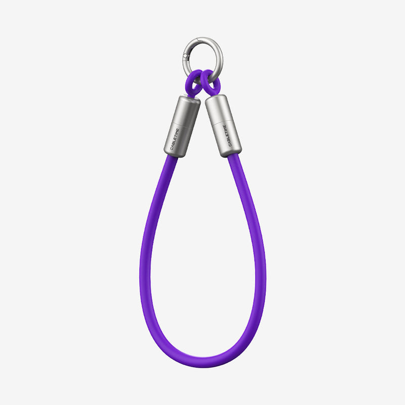 CABLETIME 60W USB-C Wrist-Lanyard Charging Cable, 480Mbps – product view 3 | CU46G