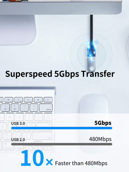 CABLETIME CA11 USB 3.0 extension cable product view