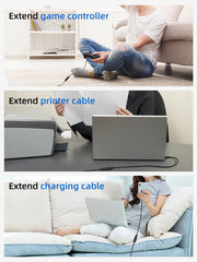 CABLETIME CA11 USB extension connector detail