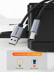 CABLETIME CA15 USB-B printer cable compatibility feature