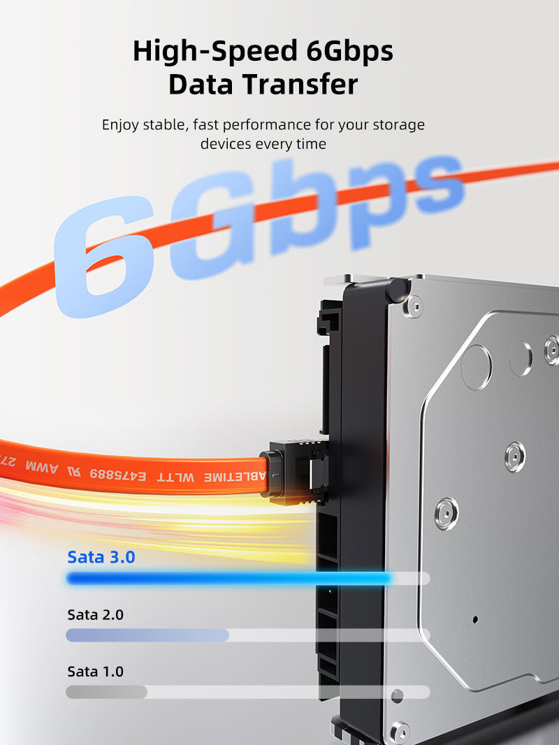 CABLETIME CAS2E SATA III 6Gbps performance feature