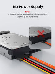 CABLETIME CAS2E SATA cable flexible PVC and shielding