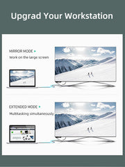 CABLETIME CD45K mirror and extend display modes