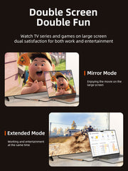 CABLETIME CT-CMHF8K-ZG USB-C to HDMI adapter mirror and extended desktop display modes