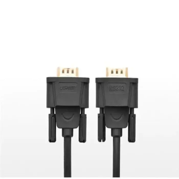 UGREEN 1.5M DB9 RS232 Male to Male Cable Serial Port Adapter Computer COM Port Connection Industrial Equipment 20153 Ugreen