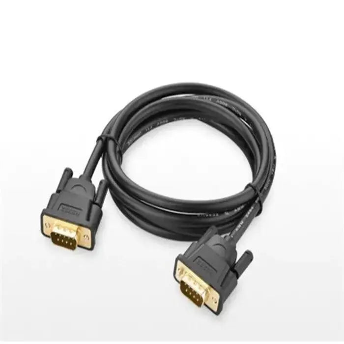 UGREEN 1.5M DB9 RS232 Male to Male Cable Serial Port Adapter Computer COM Port Connection Industrial Equipment 20153 Ugreen