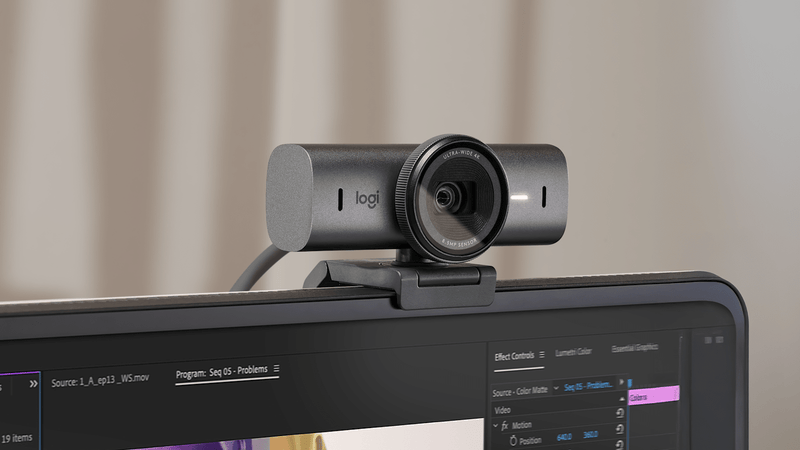 Logitech MX Brio 700 4K Ultra HD Webcam – Graphite