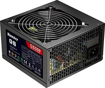 Huntkey GS500 Series 400 Watt PC Power Supply Active PFC 80+ White Certified And Soundless Fan