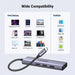 UGREEN 5-in-1 USB-C Multiport Dock 4K@60Hz HDMI 100W Power Delivery 3x USB-A 3.0 MacBook Pro iPad Pro Surface XPS ThinkPad 15597 Ugreen