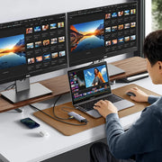 UGREEN 9-in-1 USB-C Docking Station 4K HDMI 100W PD 5Gbps USB 3.0 SD/TF Gigabit Ethernet Audio MacBook Windows Chromebook 15600 Ugreen