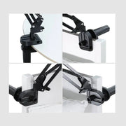 UGREEN Universal Tablet & Phone Holder 360° Rotating with Folding Long Arm – Adjustable 180° Arms, Desk & Bed Clamp (Fits 4"–12.9") (50394) TeckPot