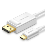 UGREEN USB C to DisplayPort Cable 1.5M Type-C Male DP Female Adapter 4K 30Hz UHD Video MacBook iPad Dell Surface (40420) Ugreen