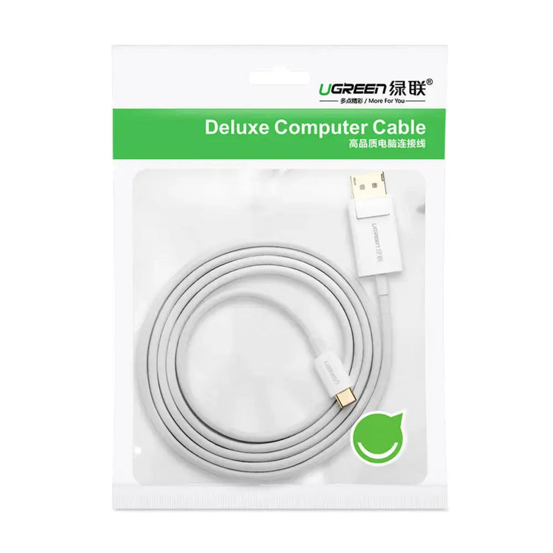 UGREEN USB C to DisplayPort Cable 1.5M Type-C Male DP Female Adapter 4K 30Hz UHD Video MacBook iPad Dell Surface (40420) Ugreen