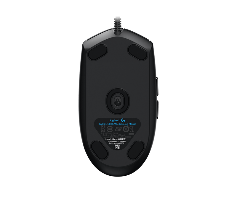 Logitech G203 LIGHTSYNC RGB Gaming Mouse – Black