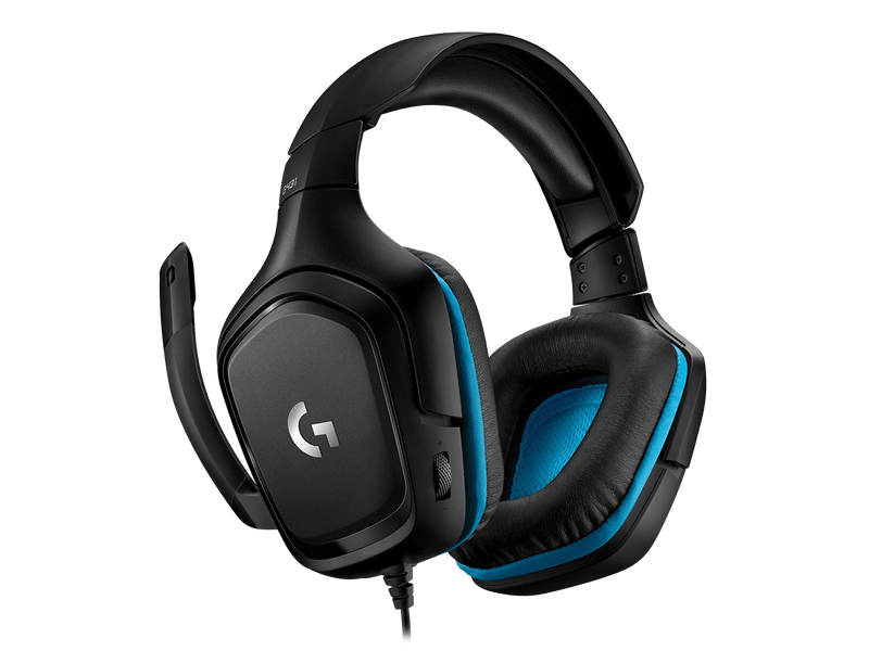 Logitech G431 7.1 Surround Sound Wired Gaming Headset
