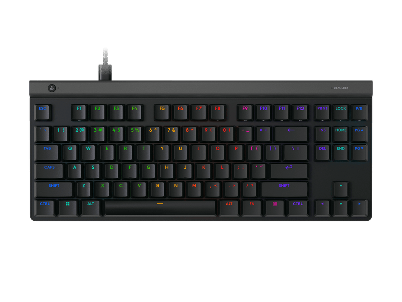 Logitech G515 TKL Wired Low-Profile RGB Gaming Keyboard (Tactile) – Black