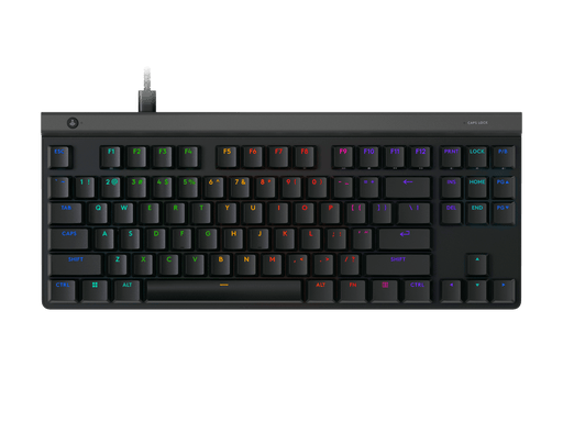 Logitech G515 TKL Wired Low-Profile RGB Gaming Keyboard (Tactile) – Black