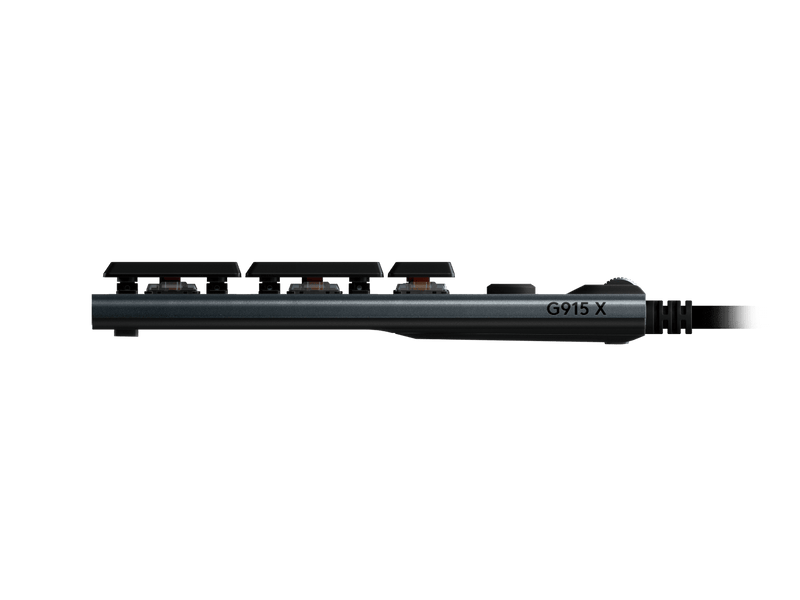 Logitech G915 X Wired Low-Profile Gaming Keyboard (Tactile)