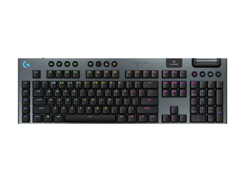 Logitech G915 X LIGHTSPEED Wireless Low-Profile Gaming Keyboard (Tactile)