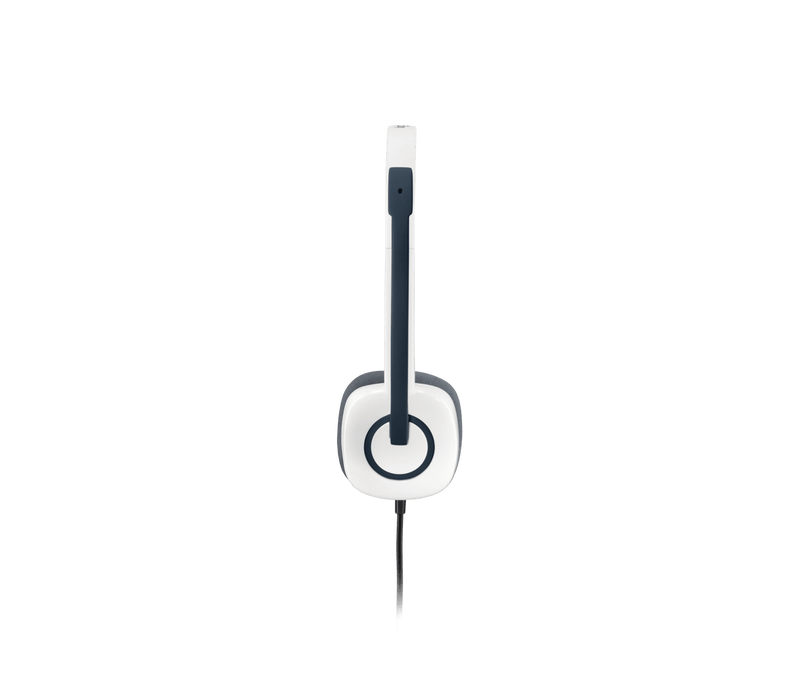 Logitech H150 Stereo Headset – Cloud White