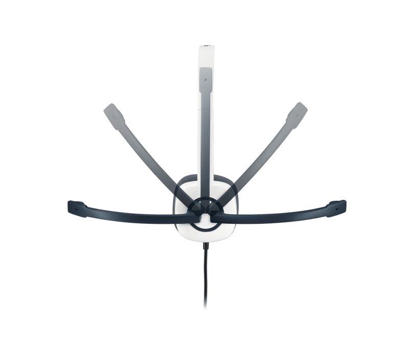 Logitech H150 Stereo Headset – Cloud White