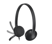 Logitech H340 USB Headset with Noise-Cancelling Mic
