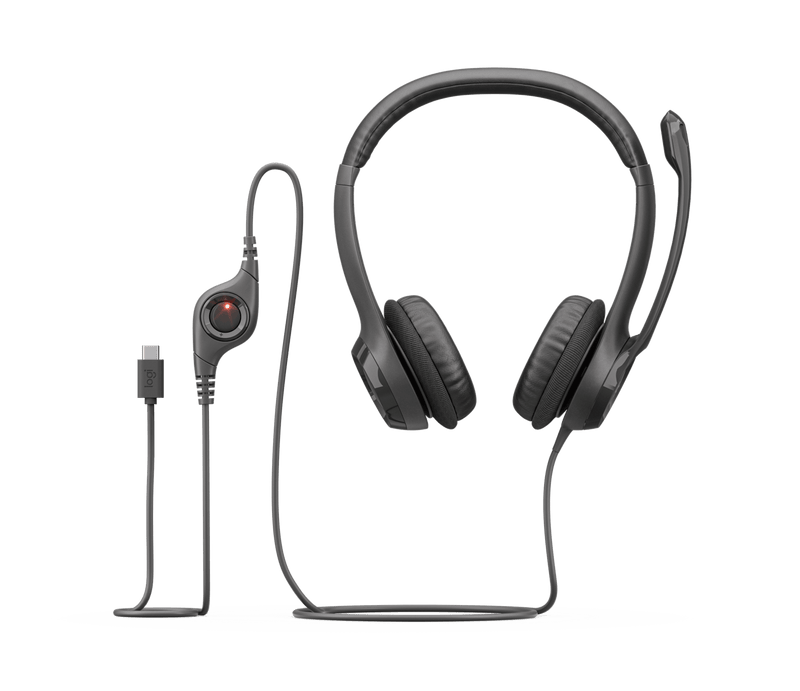 Logitech H390 USB Headset with Noise-Cancelling Mic