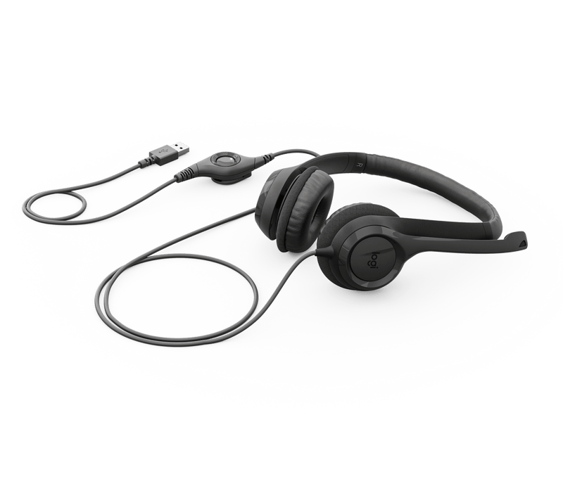 Logitech H390 USB Headset with Noise-Cancelling Mic