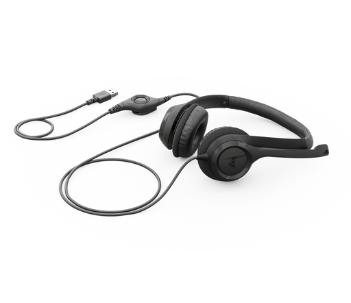 Logitech H390 USB Headset with Noise-Cancelling Mic