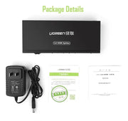 UGREEN 1x4 HDMI Splitter, HDMI Amplifier Splitter 1 In 4 Out, Supports 4K@30Hz, Full HD 1080P, 3D for TV, Monitor, Projector (40202) Ugreen