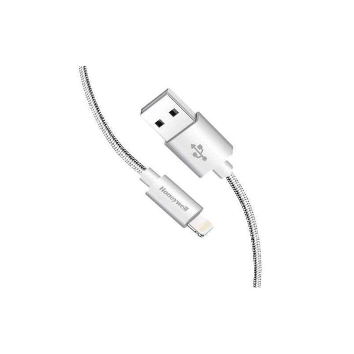 HONEYWELL HC000018 Apple Lightning Sync & Charge Cable (Braided) 1.2M - Silver