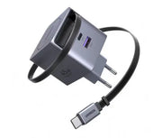UGREEN 45W GaN Fast Charger with Retractable Cable | EU Pin Charger(65822) TeckPot