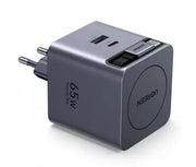 UGREEN 45W GaN Fast Charger with Retractable Cable | EU Pin Charger(65822) TeckPot
