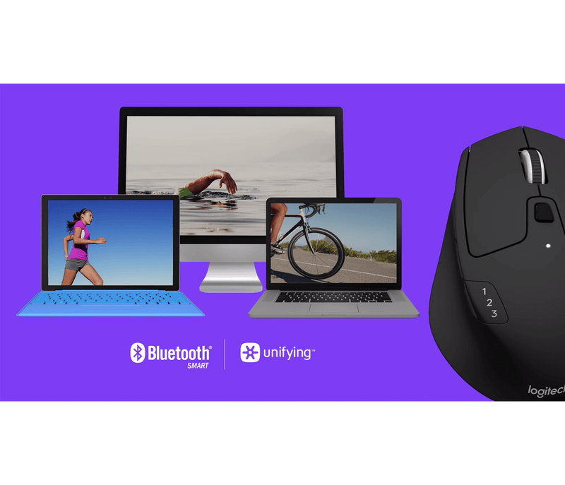 Logitech M720 Triathlon Multi-Device Wireless Mouse