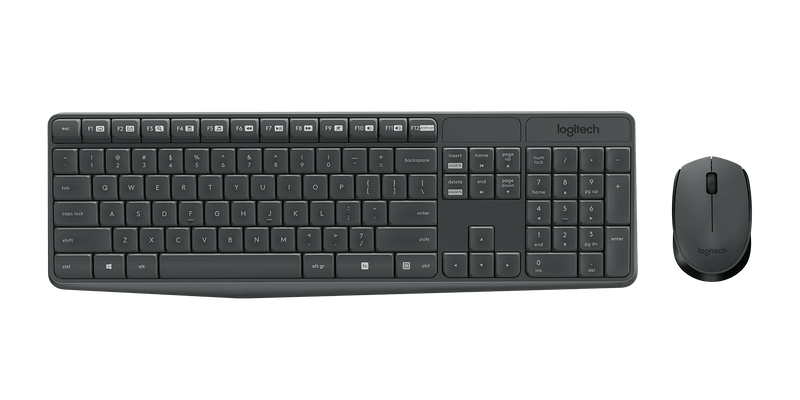 Logitech MK235 Wireless Keyboard and Mouse Combo