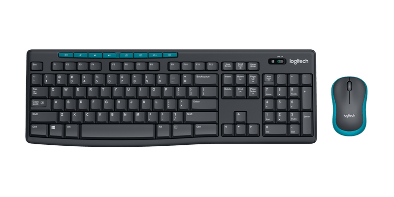 Logitech MK275 Wireless Keyboard and Mouse Combo