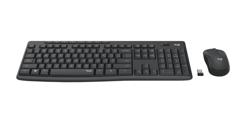 Logitech MK295 Silent Wireless Keyboard and Mouse Combo