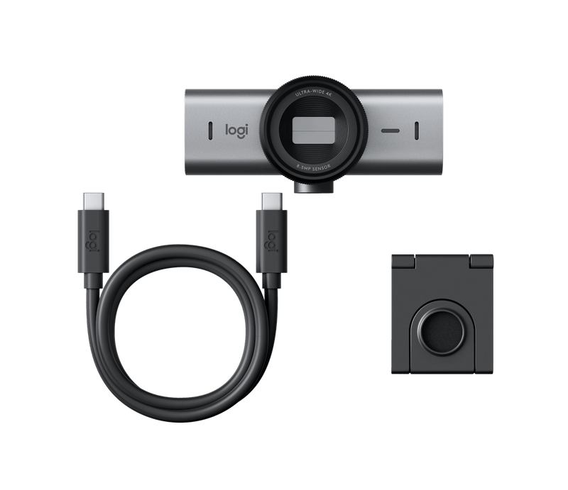 Logitech MX Brio 700 4K Ultra HD Webcam – Graphite