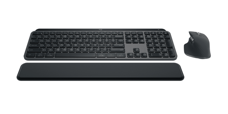 Logitech MX Keys S Combo – Keyboard, MX Master 3S Mouse and Palm Rest