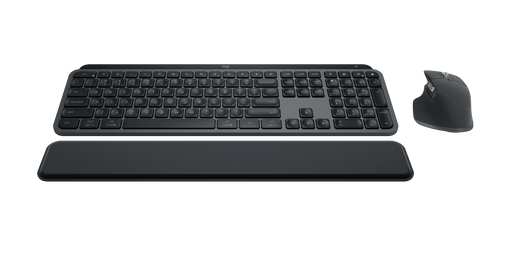 Logitech MX Keys S Combo – Keyboard, MX Master 3S Mouse and Palm Rest