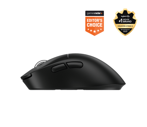 Logitech G PRO X SUPERLIGHT 2 DEX LIGHTSPEED Wireless Gaming Mouse – Black